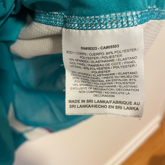 Nike ProWomen’s M Vintage Teal Dri-Fit Tank - Picture 6 of 8